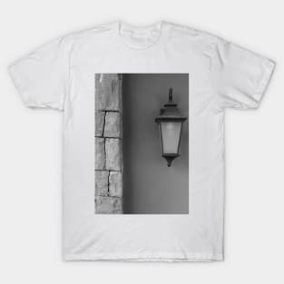 Illuminating La Cumbre In Black And White © T-Shirt